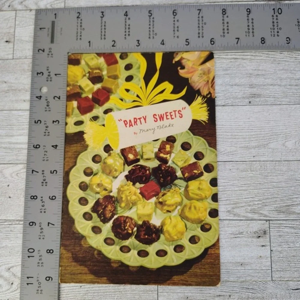 Party Sweets Mary‎ Blake 1957 Carnation Company Promo Booklet Vintage Recipes